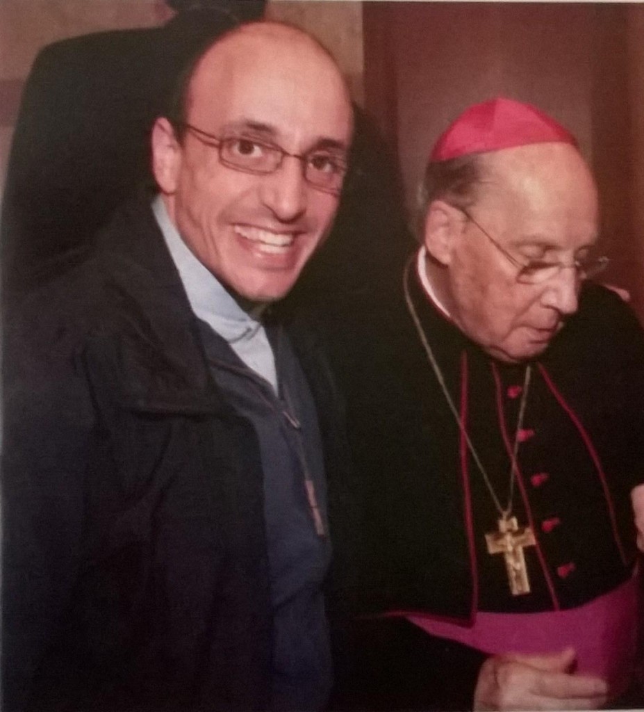 Don Roberto coon monsignor Javier Echeravia