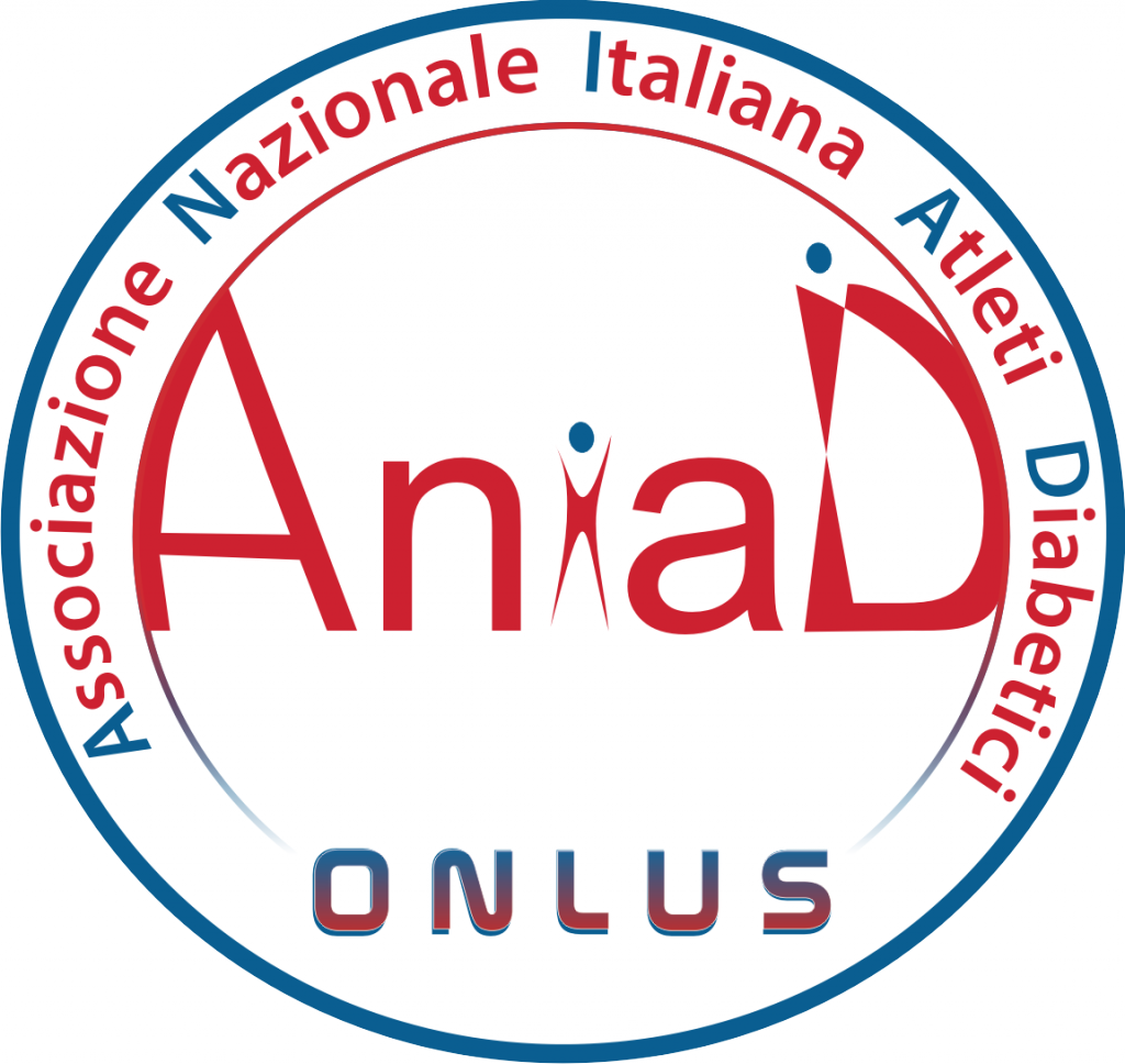 logo aniad ufficiale multicolore sfondo bianco