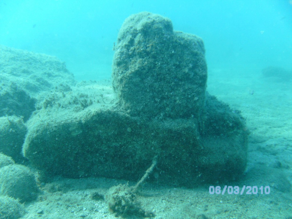 Una foto scattata nella Baia di Soverato e nell'area archeologica di San Nicola